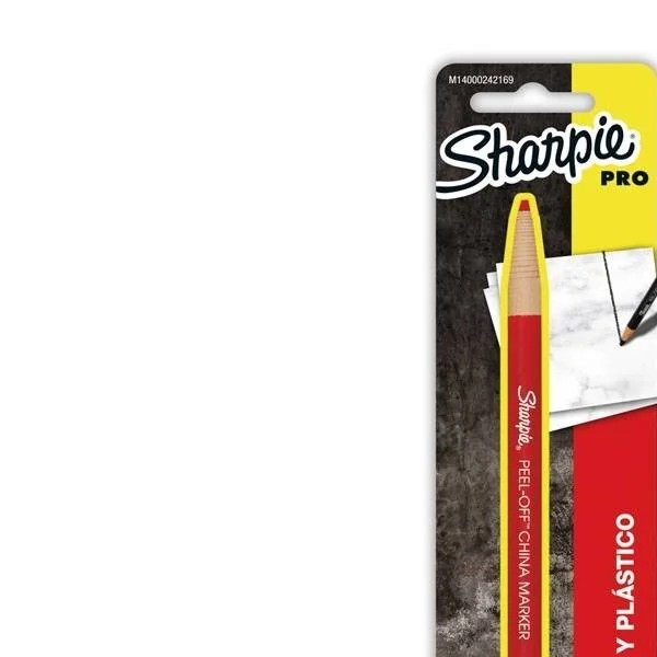 MARCADOR CERA SHARPIE ROJO BL.C1PZ. E.12 C.48